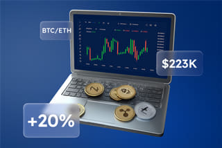 Technology visualisation of an AI automated trading system on Skvegrorku